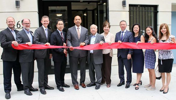 Ribbon Cutting Ceremony at Brook Avenue Apartments, Bronx, NY
